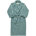 NARAM BATH ROBE SEA FOAM & DEEP TEAL - DYKE & DEAN
