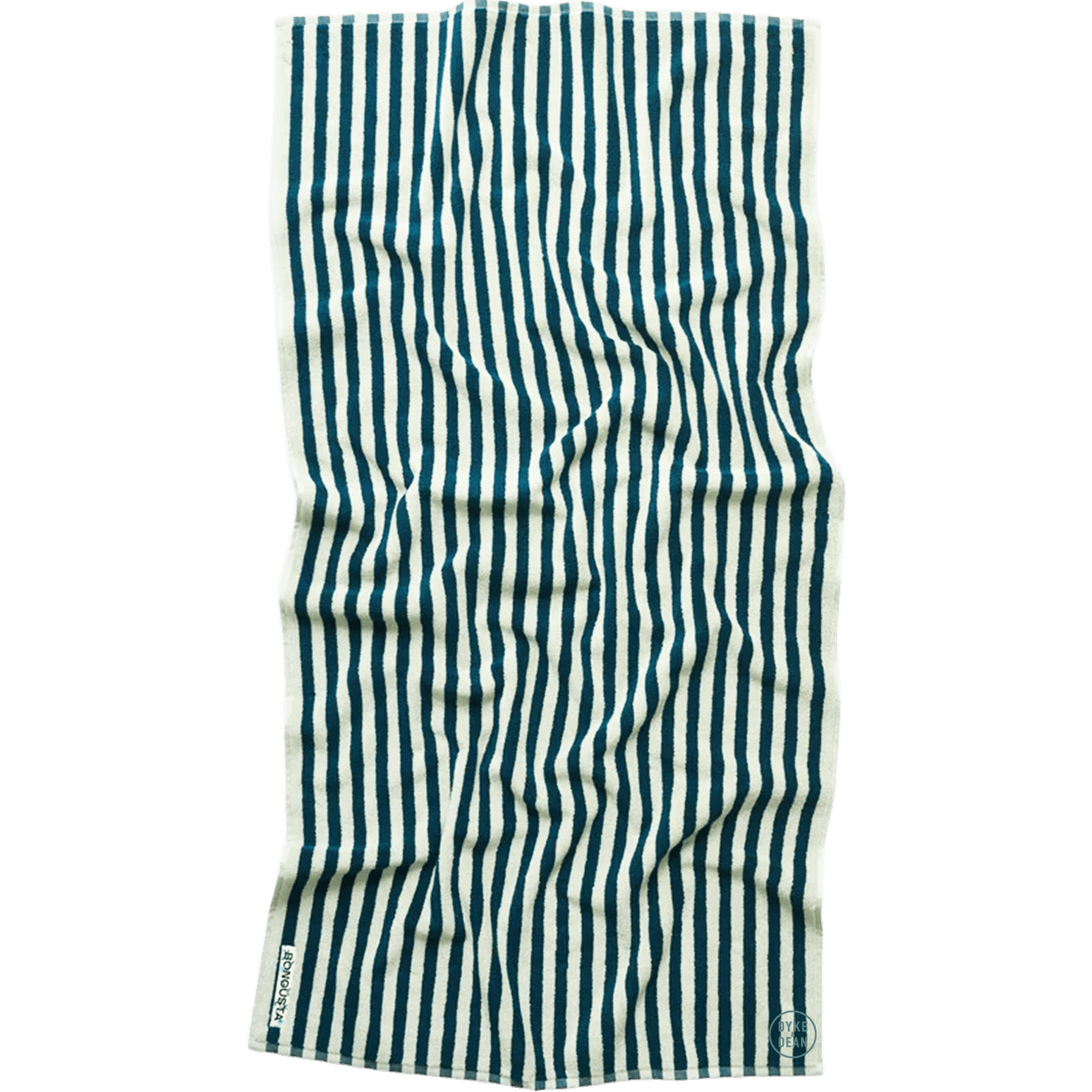 NARAM BATH TOWELS SEA FOAM & DEEP TEAL - DYKE & DEAN