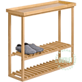 OAK HELLO STORAGE TABLE OUTLET - DYKE & DEAN