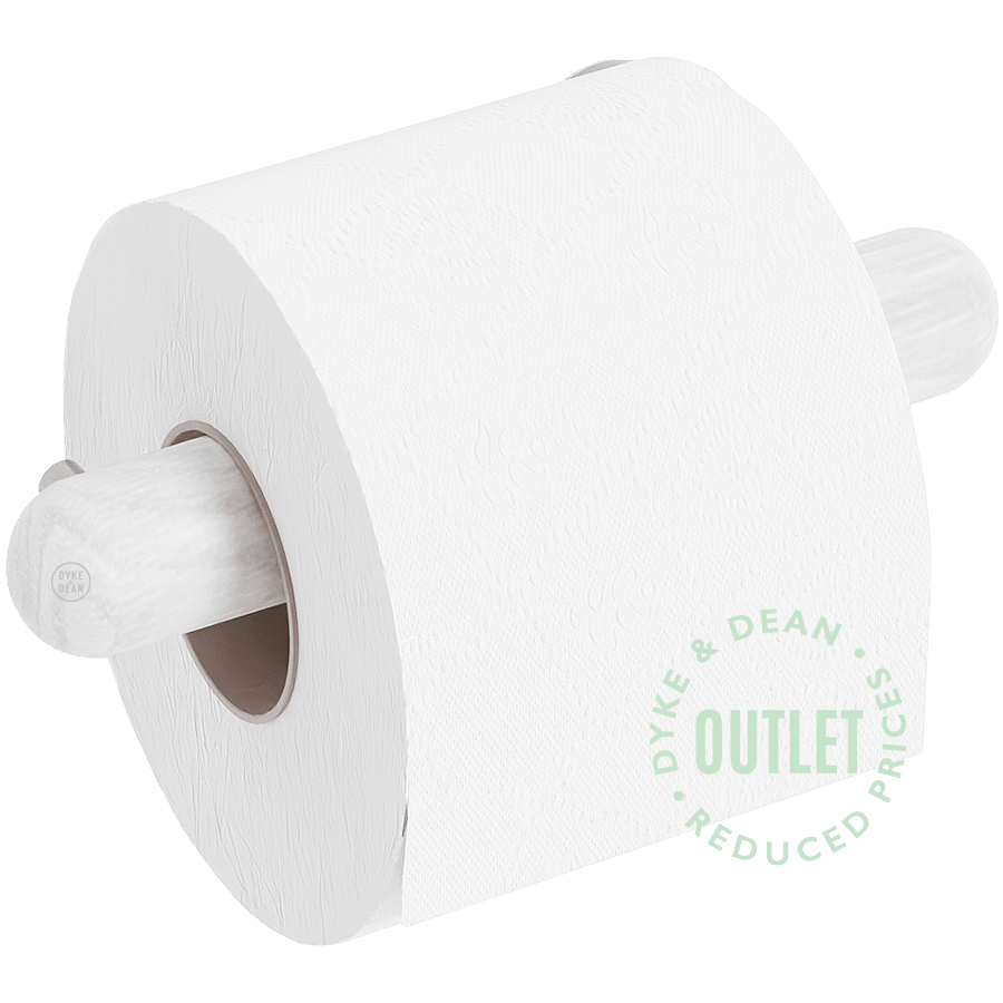 OYSTER GREY YOKU TOILET ROLL HOLDER OUTLET - DYKE & DEAN
