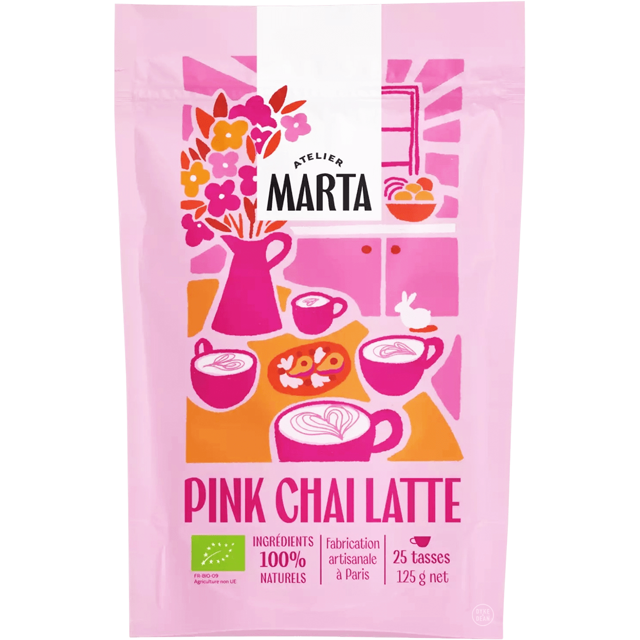 PINK CHAI LATTE - PHYSICAL & MENTAL PERFORMANCE - DYKE & DEAN