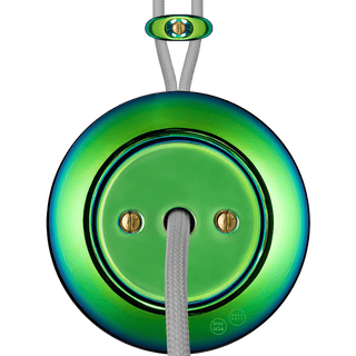 PORCELAIN KATY PATY COLONA ROUND SURFACE MOUNTED CABLE GLAND SOCKET CHLOREDO - DYKE & DEAN