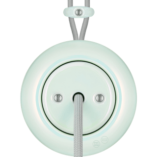 PORCELAIN KATY PATY COLONA ROUND SURFACE MOUNTED CABLE GLAND SOCKET CONCHA - DYKE & DEAN
