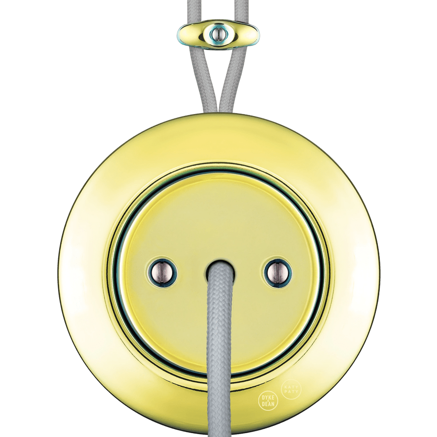 PORCELAIN KATY PATY COLONA ROUND SURFACE MOUNTED CABLE GLAND SOCKET LUCEDO - DYKE & DEAN