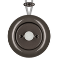PORCELAIN KATY PATY COLONA ROUND SURFACE MOUNTED MOTION SENSOR BROWN - DYKE & DEAN