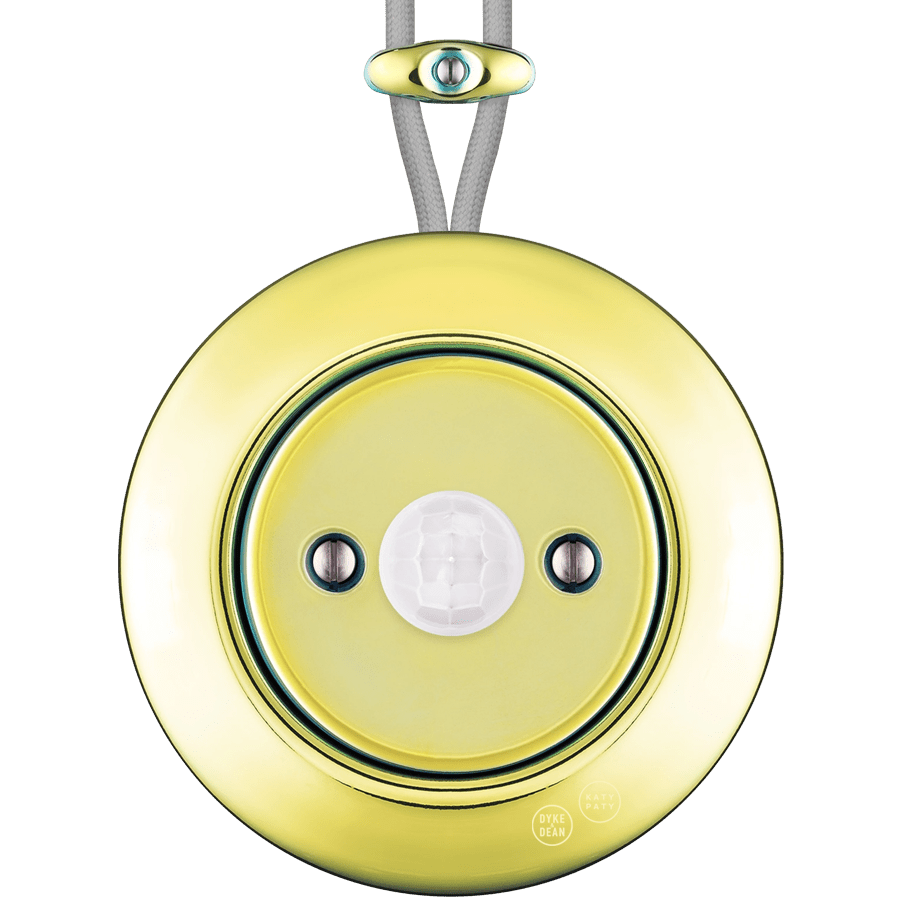 PORCELAIN KATY PATY COLONA ROUND SURFACE MOUNTED MOTION SENSOR LUCEDO - DYKE & DEAN