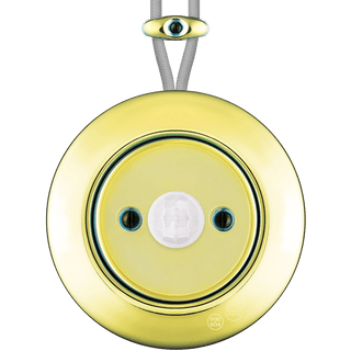 PORCELAIN KATY PATY COLONA ROUND SURFACE MOUNTED MOTION SENSOR LUCEDO - DYKE & DEAN