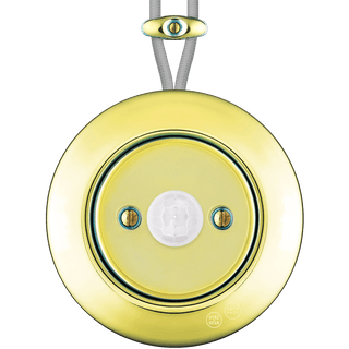 PORCELAIN KATY PATY COLONA ROUND SURFACE MOUNTED MOTION SENSOR LUCEDO - DYKE & DEAN