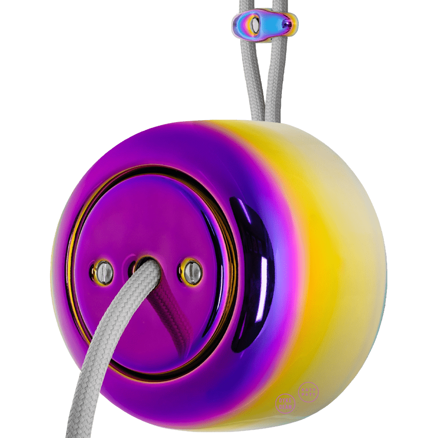 PORCELAIN ROUND SURFACE MOUNTED CABLE GLAND SOCKET VIOLEDO - DYKE & DEAN