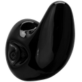 PORCELAIN TUSK WALL HOOK BLACK - DYKE & DEAN
