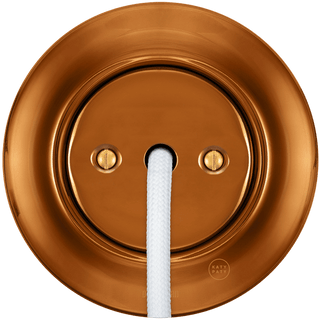 PORCELAIN WALL CABLE GLAND SOCKET BRONZE - DYKE & DEAN