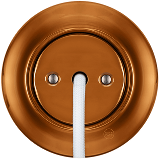 PORCELAIN WALL CABLE GLAND SOCKET BRONZE - DYKE & DEAN