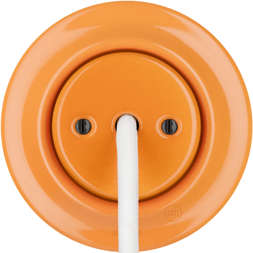 PORCELAIN WALL CABLE GLAND SOCKET CARROT - DYKE & DEAN