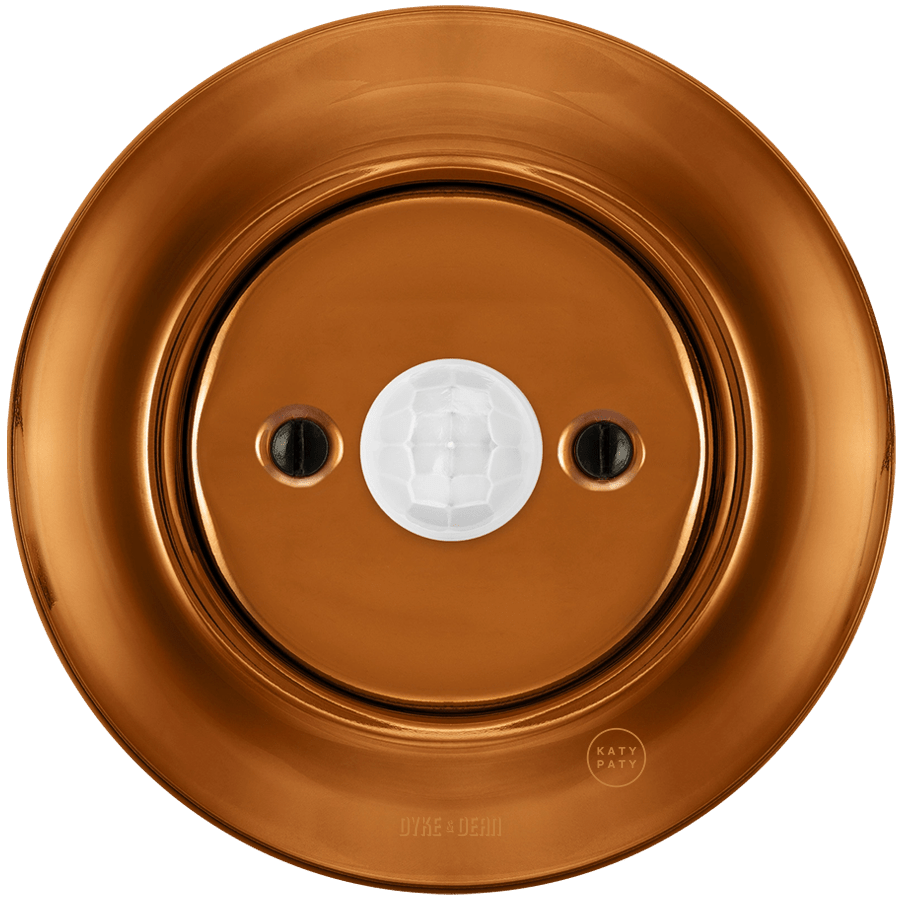 PORCELAIN WALL CABLE MOTION SENSOR BRONZE - DYKE & DEAN