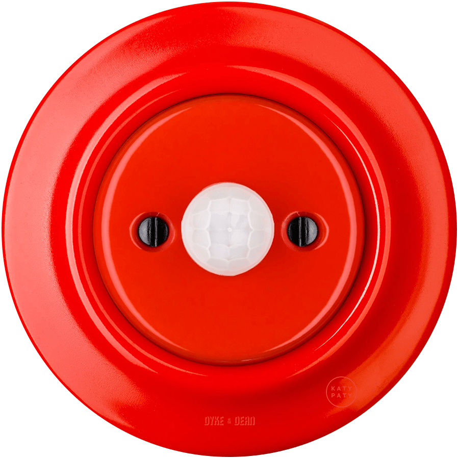 PORCELAIN WALL CABLE MOTION SENSOR RED - DYKE & DEAN