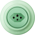 PORCELAIN WALL MOUNTED SWISS SOCKET MINT - DYKE & DEAN