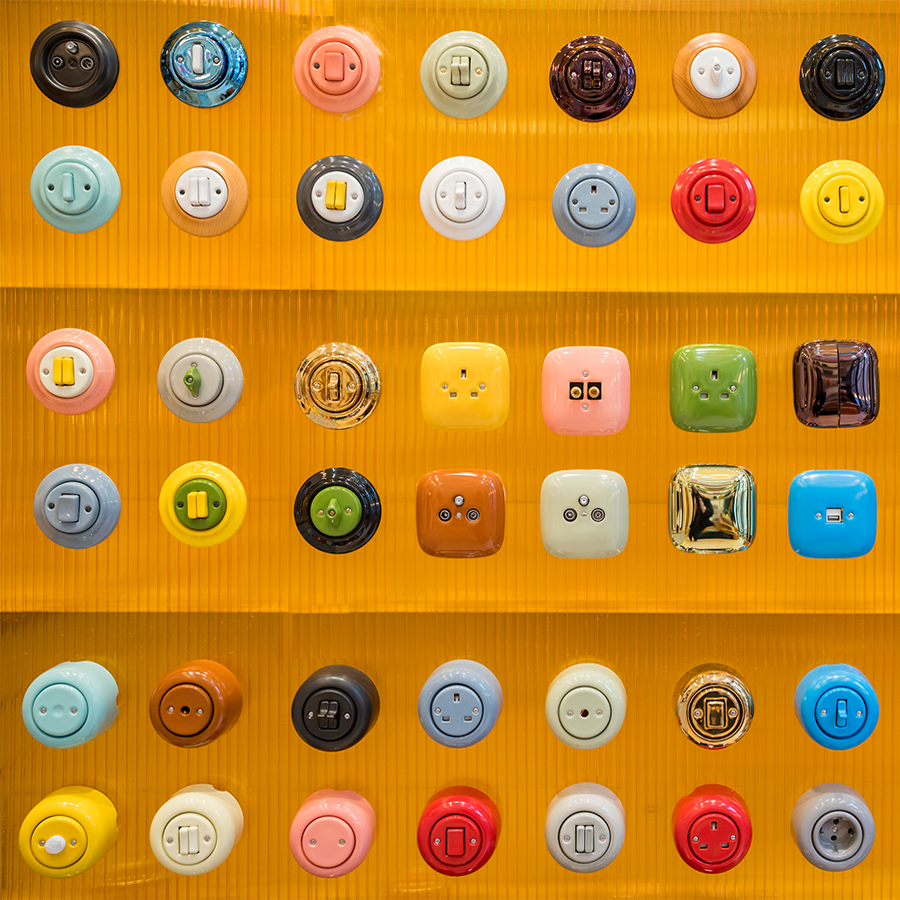 PORCELAIN WALL SOCKET CARROT HDMI - DYKE & DEAN