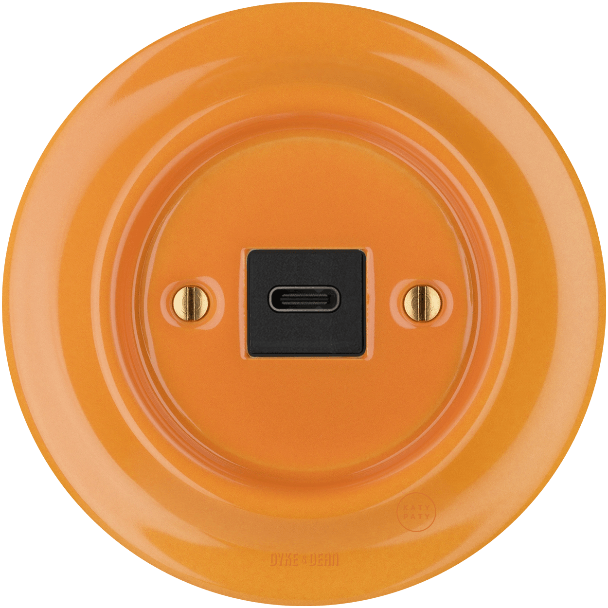 PORCELAIN WALL SOCKET CARROT USB - C CHARGER - DYKE & DEAN