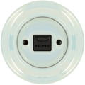 PORCELAIN WALL SOCKET CONCHA HDMI - DYKE & DEAN