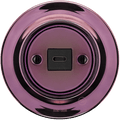 PORCELAIN WALL SOCKET PURPLE USB - C - DYKE & DEAN