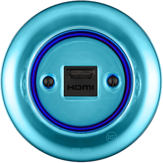 PORCELAIN WALL SOCKET SKY BLUE HDMI - DYKE & DEAN