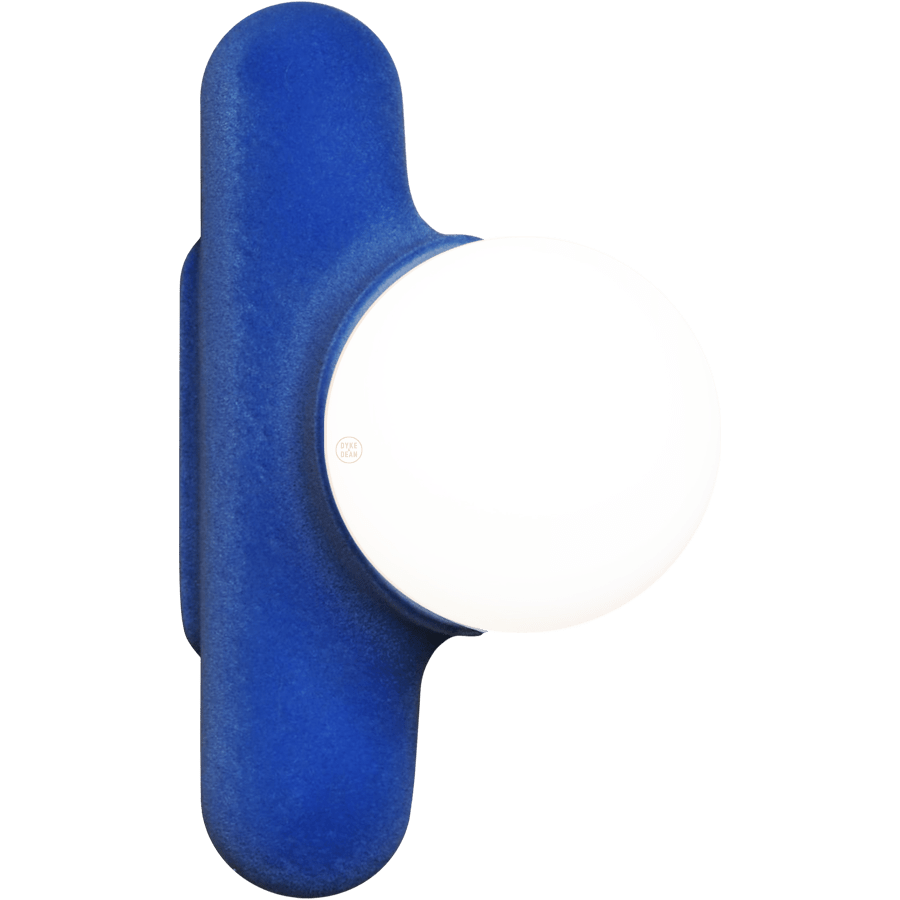 PRICKLY PEAR MONO WALL LIGHT GLOBE VELOUR - DYKE & DEAN