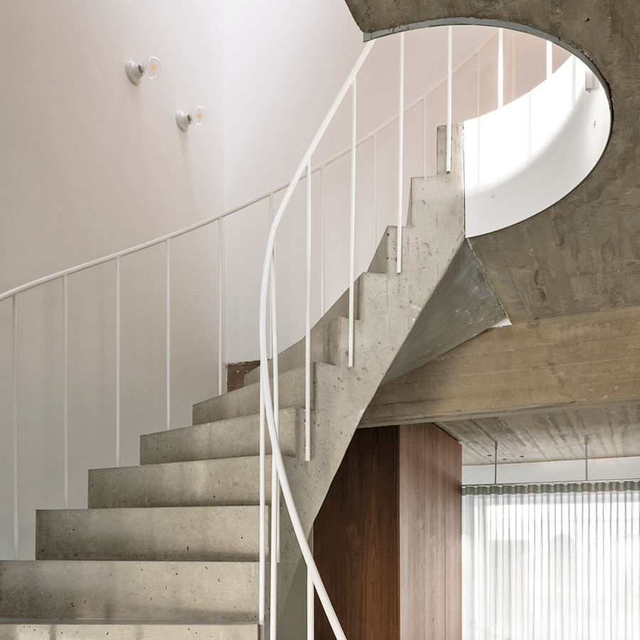 RED CERAMIC WALL & CEILING LAMP - DYKE & DEAN