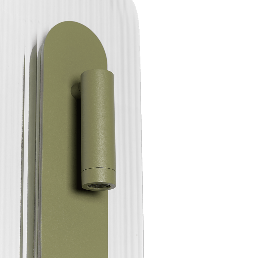 RIFLO WALL SPOT LIGHT OLIVE GREEN - DYKE & DEAN