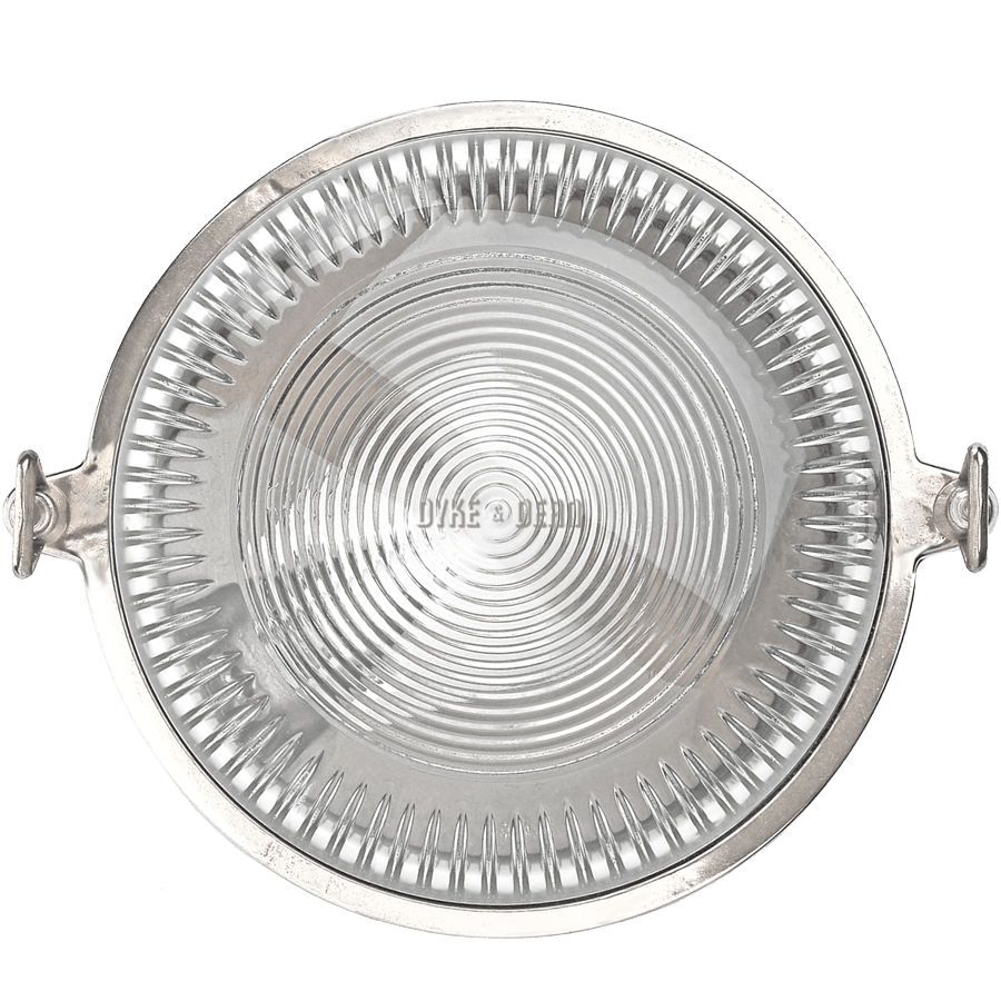 ROUND CHROME WALL AND CEILING LAMP - DYKE & DEAN