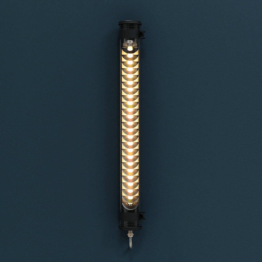 SAMMODE TUBE LIGHT WALL CEILING ELGAR PETROL 700 OUTLET - DYKE & DEAN