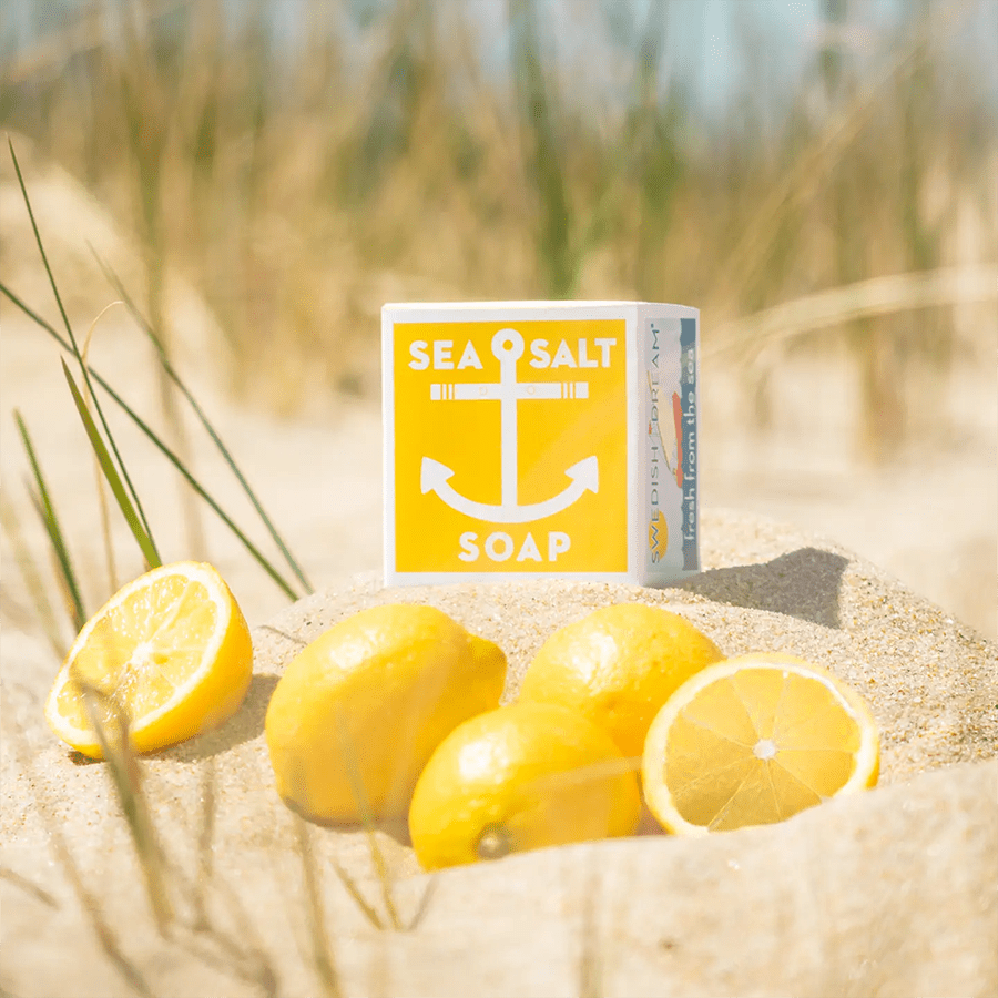 SEA SALT LEMON HAND SOAP BAR - DYKE & DEAN