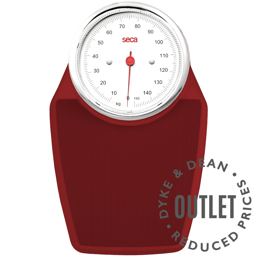 SECA 760 RED BATHROOM SCALES OUTLET - DYKE & DEAN