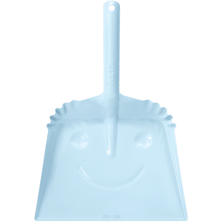 SMILEY METAL DUST PAN SET BLUE - DYKE & DEAN