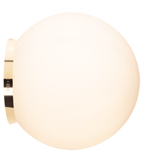 SPHERE LAMP BRASS BASE 300mm - DYKE & DEAN