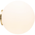 SPHERE LAMP BRASS BASE 400mm - DYKE & DEAN