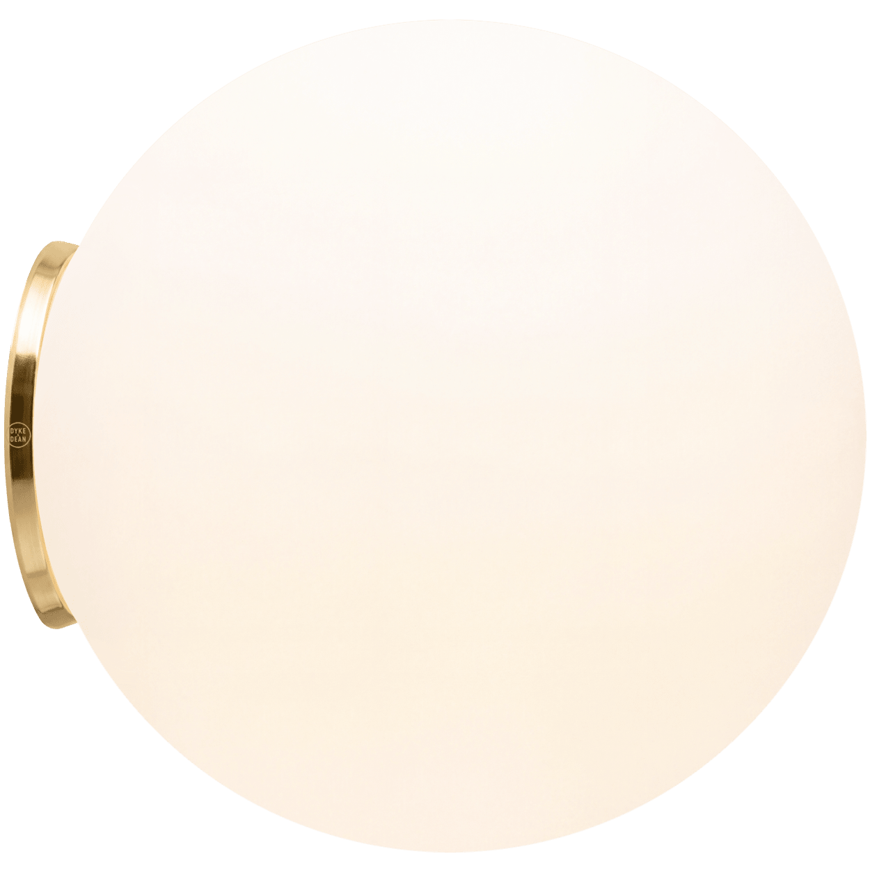 SPHERE LAMP BRASS BASE 400mm - DYKE & DEAN