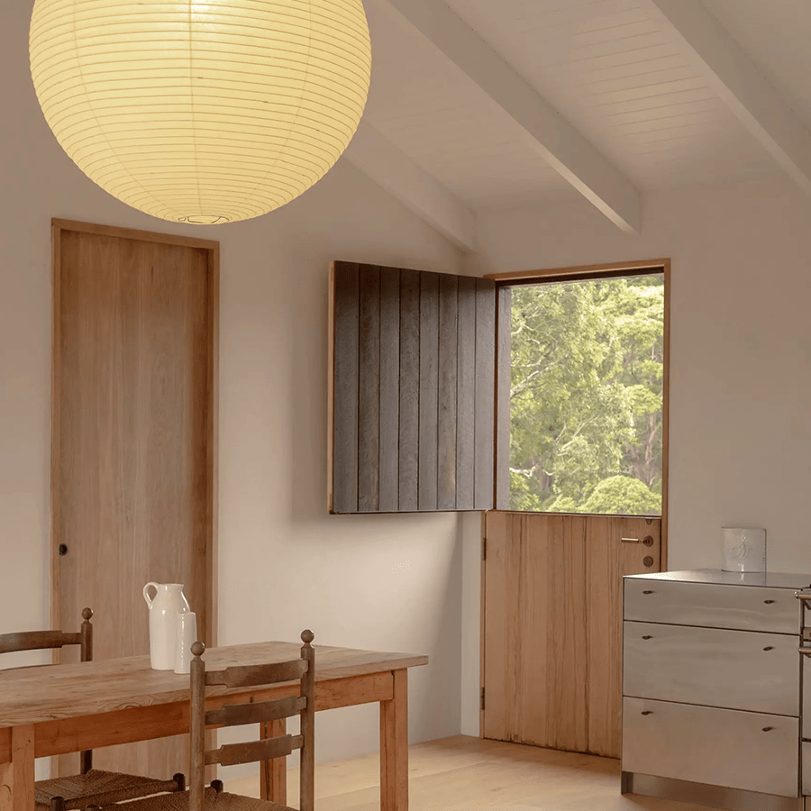 SPHERE LINEN LIGHT SHADE 50CM - DYKE & DEAN