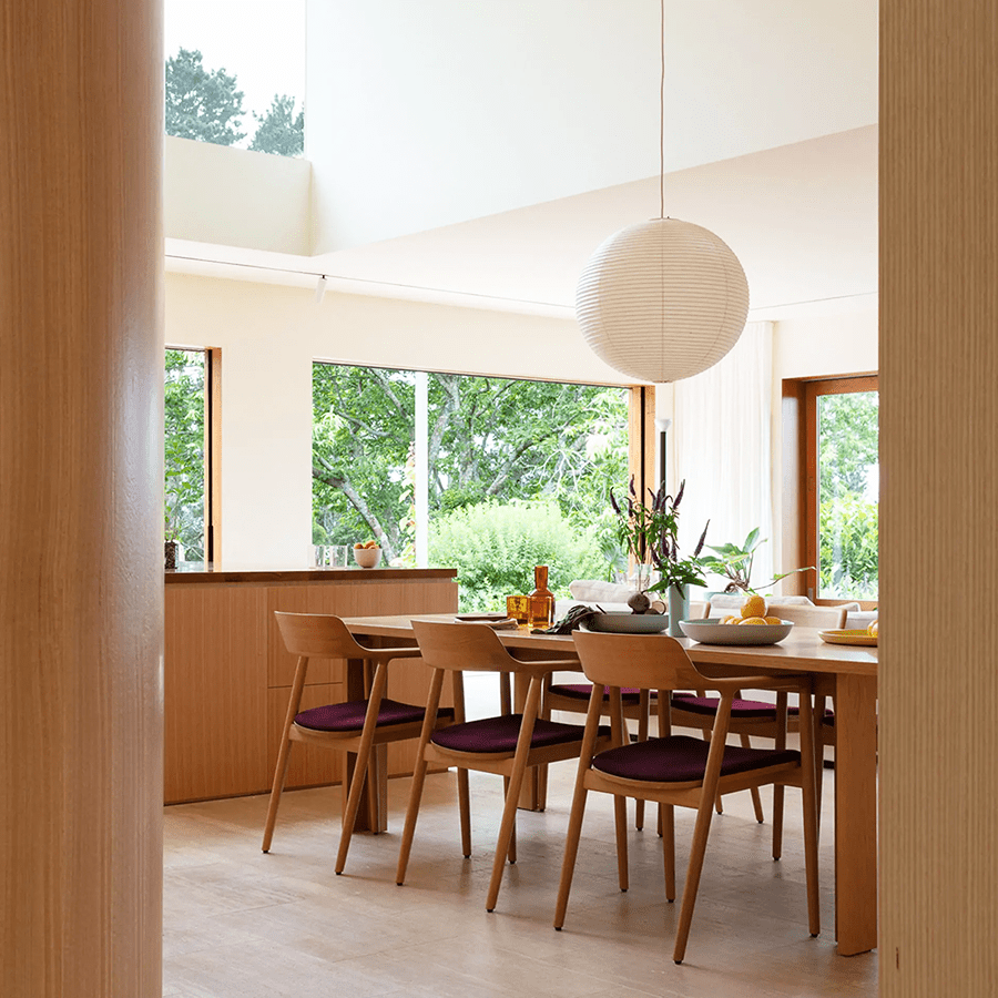 SPHERE LINEN LIGHT SHADE 60CM - DYKE & DEAN