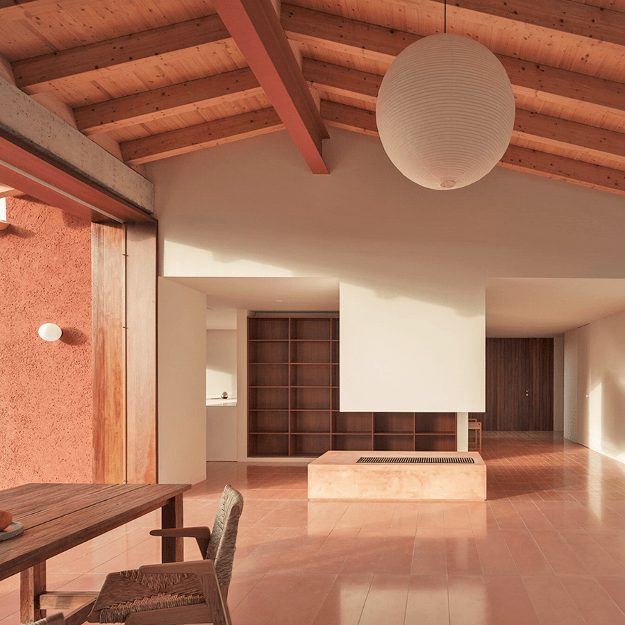 SPHERE LINEN LIGHT SHADE 80CM - DYKE & DEAN