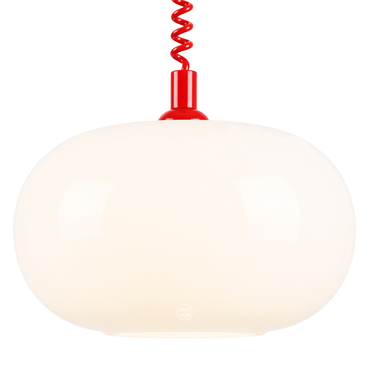 SPHEROID OPALINE RETRACTABLE CORD LIGHT - DYKE & DEAN