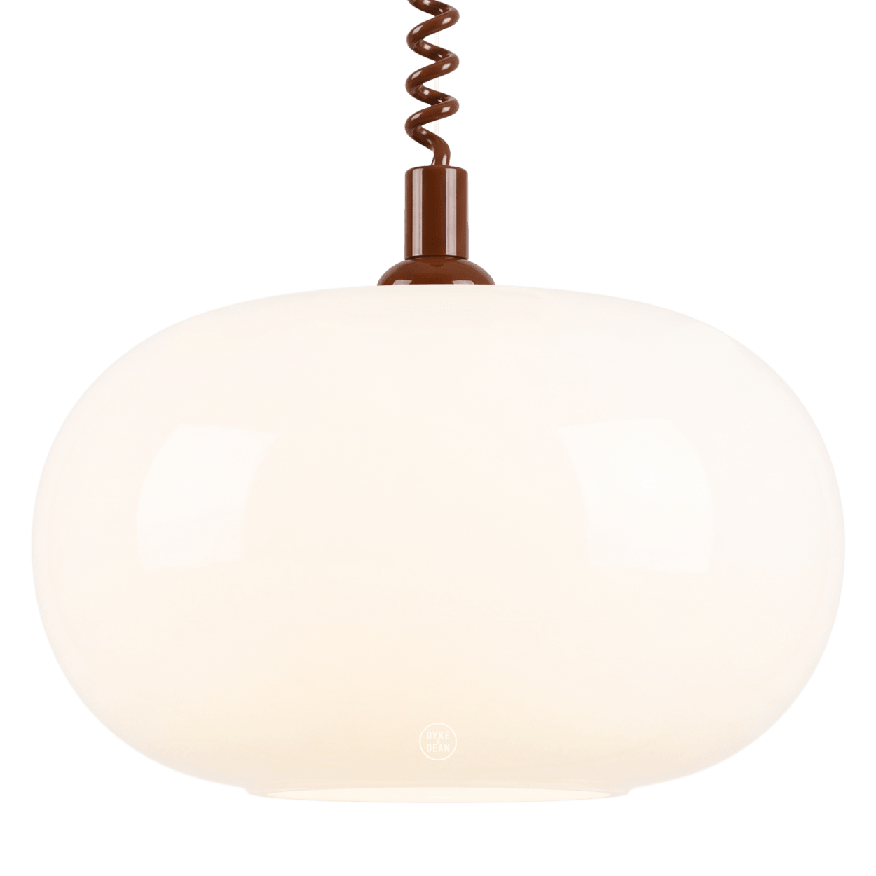 SPHEROID OPALINE RETRACTABLE CORD LIGHT - DYKE & DEAN