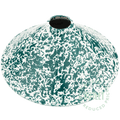 SPLATTERWARE CONE LIGHT SHADE TURQUOISE OUTLET - DYKE & DEAN