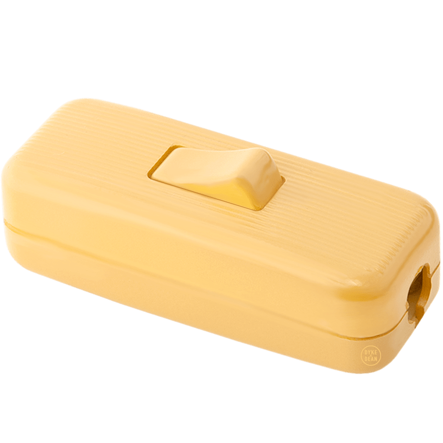 STANDARD IN LINE SWITCH YELLOW - DYKE & DEAN