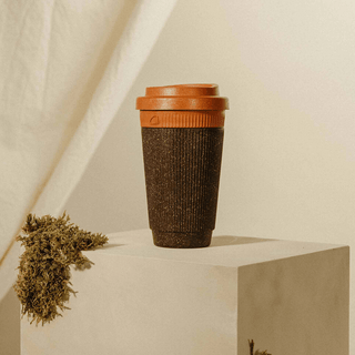 SUSTAINABLE WEDUCER TAKE AWAY COFFEE CUP REDEFINED - CAYENNE - DYKE & DEAN