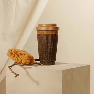 SUSTAINABLE WEDUCER TAKE AWAY COFFEE CUP REDEFINED - NUTMEG - DYKE & DEAN