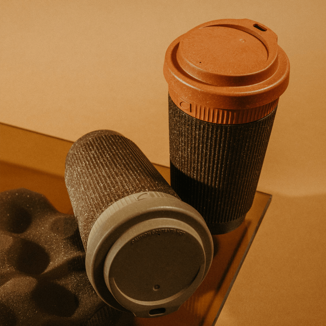 SUSTAINABLE WEDUCER TAKE AWAY COFFEE CUP REDEFINED - NUTMEG - DYKE & DEAN