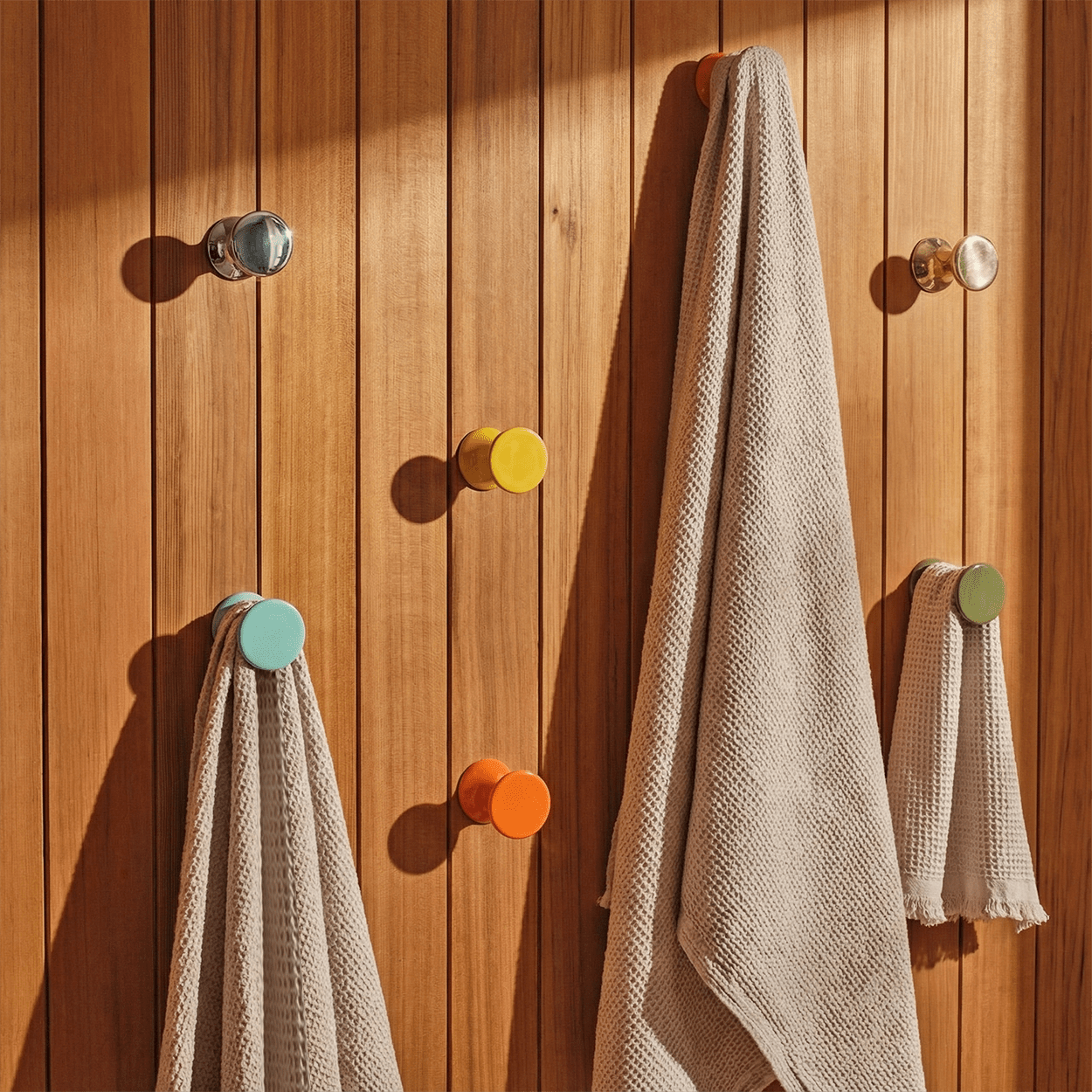 TAM TAM WALL HOOK LIGHT BLUE - DYKE & DEAN