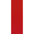 THERMOPLASTIC DOOR PLATE RED - DYKE & DEAN