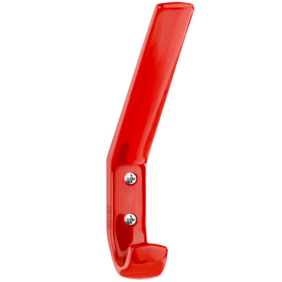THERMOPLASTIC DOUBLE HOOK RED - DYKE & DEAN