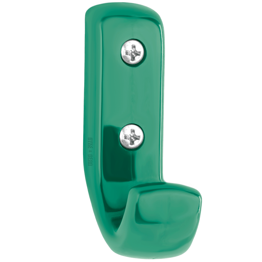 THERMOPLASTIC HOOK GREEN - DYKE & DEAN